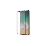 Displayschutzfolie aus gehärtetem Glas Devia Van Entire View für iPhone XR 6,1 Zoll – Schwarz