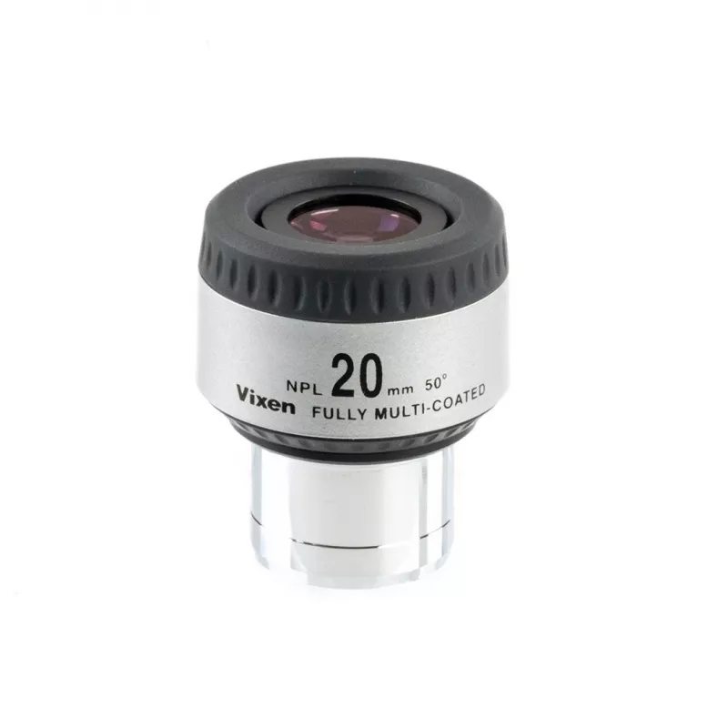 Okular Vixen NPL 20mm 1,25 Zoll — astronomisches Okular, Brennweite 20 mm, 1,25-Zoll-Steckhülse (Modell 39206)