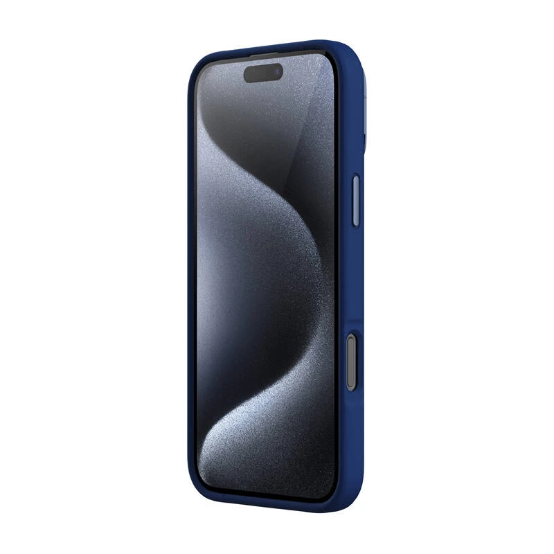 Nillkin LensWing Magnetic iPhone 16 Pro Hülle (blau)