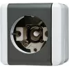 JUNG Lichtsignal ohne Abdeckung 837-14W WG800 IP44 E14-Gewinde 837-14W (837-14W)