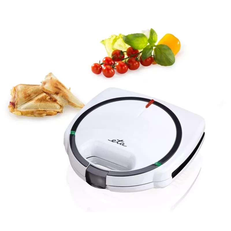 ETA | Sandwichmaker | Pievo ETA015190000 | 750 W | Anzahl der Platten 1 | Anzahl der Pasteten 2 | Weiß