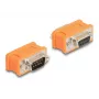 DeLOCK D-Sub 9 CAN-Bus-Adapter 120 Ohm Widerstand Orange