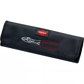 Rolltasche Knipex TwinGrip 00 19 61 Schwarz — leere Werkzeugrolle für Zangen und Handwerkzeuge
