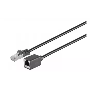 Microconnect STP601SEXT Netzwerkkabel Schwarz 1 m Cat6 F/UTP (FTP)