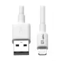 Eaton Tripp Lite Series USB-A to Lightning Sync/Charge Cable (M/M) - MFi Certified, White, 3 ft. (0.9 m) - Daten-/Netzkabel - USB männlich zu Lightnin