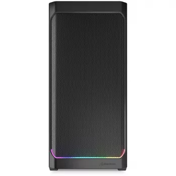 PC-Gehäuse Sharkoon AK4W RGB Streifen Midi Tower Schwarz