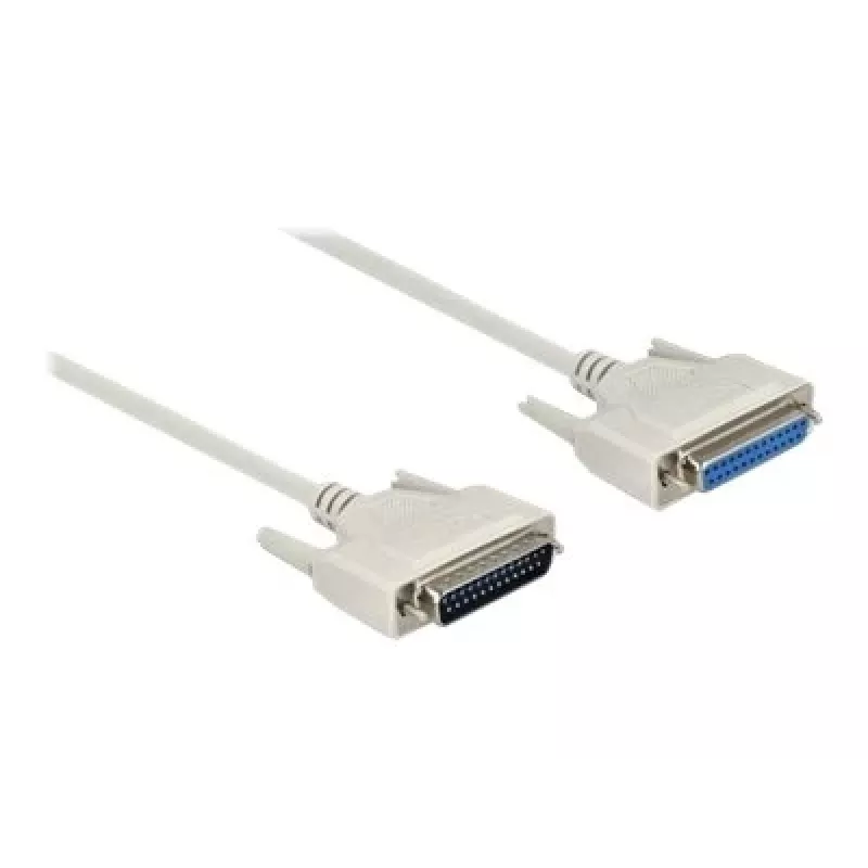 Serielles Kabel DeLOCK 86907 Beige 0,5m D-Sub 25 Pin