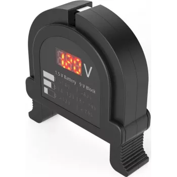 Hama 00223543 Batterietester Schwarz