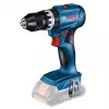 Akkubohrschrauber Bosch GSB 18 V — 18 V, 4 Ah Li‑Ion, 45 N·m, 500/1900 U/min, 35 mm Holz, 10 mm Stahl, 2 Batterien, Ladegerät, Koffer