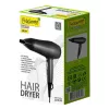 Haartrockner Maestro MR-217 2200 W, DC-Motor, 2 Geschwindigkeiten, Kaltstufe, Stylingdüse, schwarz-graphit
