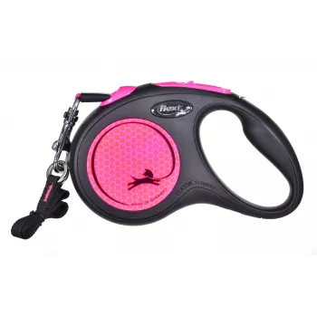Flexi New Neon S 5 m Hunde-Automatikleine