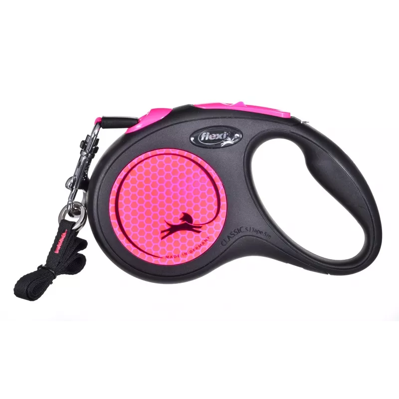 Flexi New Neon S 5 m Hunde-Automatikleine