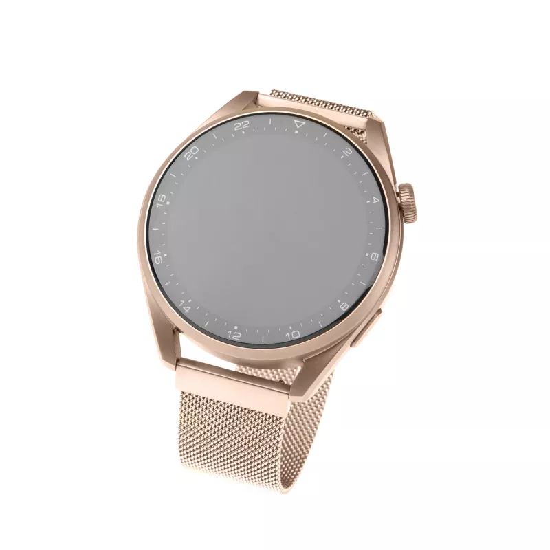 Edelstahl-Mesh-Armband FIXED FIXMEST-20MM-RG 20 mm Schnellverschluss, Roségold
