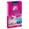 Katzenleckerli Vitakraft Liquid Snack Junior Huhn Fisch Schwein Paste 6×15 g, Feuchtigkeit 88,5%