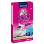 Katzenleckerli Vitakraft Liquid Snack Junior Huhn Fisch Schwein Paste 6×15 g, Feuchtigkeit 88,5%