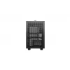 Computergehäuse DeepCool CH160 PLUS Small Form Factor SFF ATX/mATX, gehärtetes Glas, USB-C, Schwarz