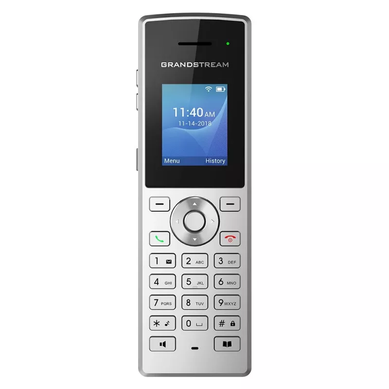 Grandstream Networks WP810 IP-Telefon Schwarz. Metallic 2 Leitungen TFT Wi-Fi
