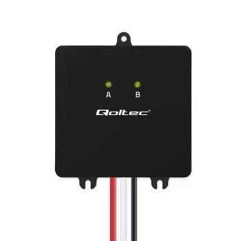 Batterie-Spannungsausgleicher QOLTEC 51097 für 24V (2×12V) Batterien, 5A Ausgleichsstrom
