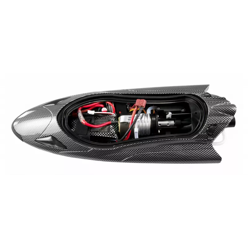 Funkgesteuertes Schnellboot Amewi Stingray Jet Drive 335mm RTR, Carbonoptik