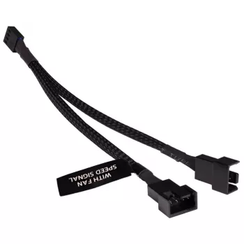 RGB-Splitterkabel Alphacool 18676 Schwarz Kunststoff 150 mm