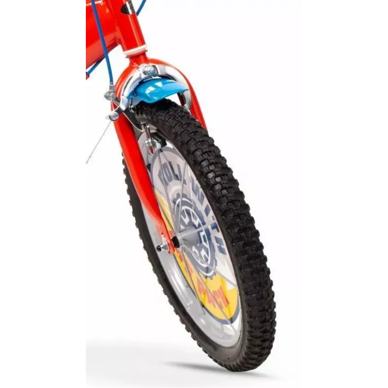 Kinderfahrrad Toimsa 16 Zoll Paw Patrol rot Modell 1678, 16-Zoll-Räder, Eingangschaltung