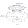 Wireless Access Point Teltonika TAP400 Wi‑Fi 6, 2.4/5 GHz, 3000 Mbit/s, PoE, 1x LAN, 3 Antennen, Weiß