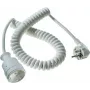 Steckdosenleiste AS Schwabe 70412 — 1 m Kabel, 1 AC-Steckdose, innen, IP20