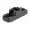 DeLOCK Keystone LSA Set RJ45 RJ11 Cat.6 schwarz Cliphalter