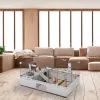 Käfig FERPLAST Modular 2 für Kaninchen und Meerschweinchen 109 x 72 x 56 cm, Metall, grau, Stababstand 23 mm