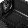 PC-Gehäuse MODECOM Oberon Pro Midi Tower — schwarz, unterstützt ATX/microATX/ITX, 7 Erweiterungsslots, bis zu 395 mm GPU, 5 HDD/3 SSD-Schächte