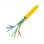 LANBERG Netzwerkkabel LCU5-10CC-0305-Y U/UTP Cat5e 305 m, 24 AWG CCA, gelb