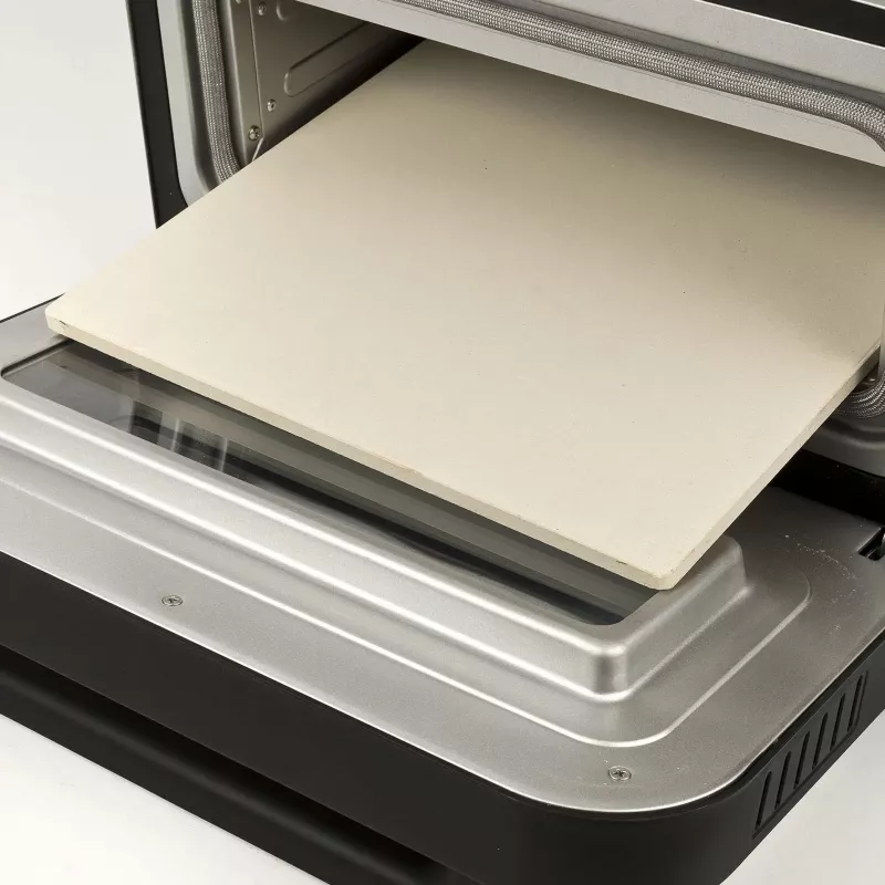 Pizzaofen G3FERRARI G10204 — Tisch-Pizzaofen, 1 Pizza, 1850 W, max. Ø 30 cm, Schwarz/Silber