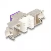 DeLOCK Keystone-Modul 88121 Flach Violett RJ-45 10 Stk.