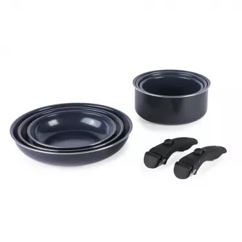 Kochtopf-Set Russell Hobbs RH03321EU7 — 8-teilig, antihaftbeschichtet, spülmaschinengeeignet