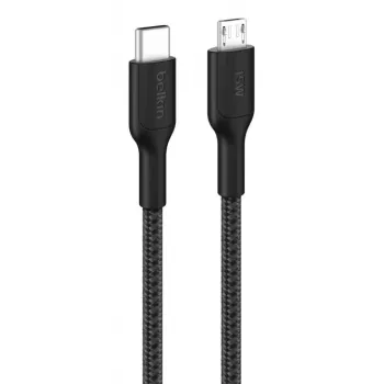 Belkin CAB026HQ1MBK Mobiltelefonkabel Schwarz