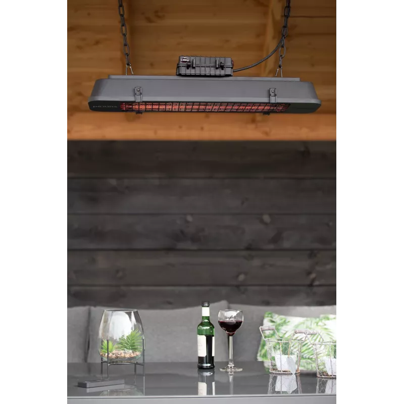 SUNRED | Heater | RD-DARK-VIN25H, Dark Vintage Hanging | Infrared | 2500 W | Schwarz | IP44