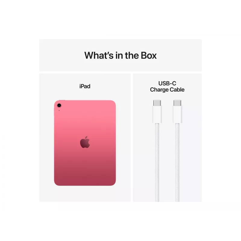 Tablet Apple iPad 11 Zoll 128 GB, A16 Chip, iPadOS 18, Pink, IPS 2360x1640, USB-C
