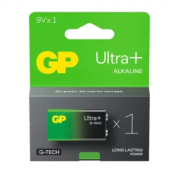 Alkaline-Batterie 6LR61 9V GP ULTRA+ 1 Stk.
