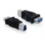 USB Adapter DeLOCK USB 3.0-B M zu USB 3.0-A FM 65179