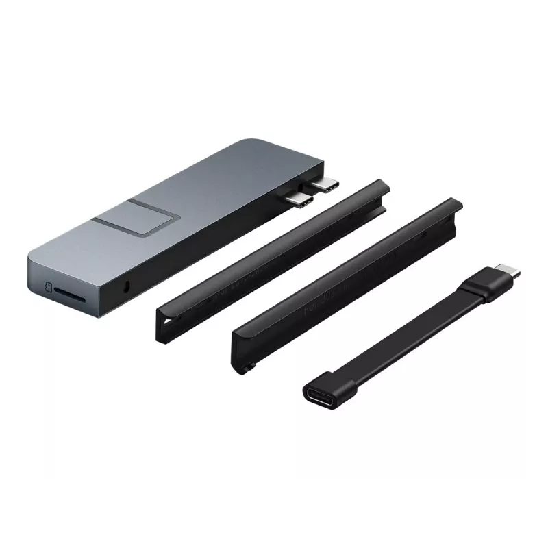 Hyper | HyperDrive DUO PRO 7-in-2 USB-C Hub für MacBook Air/Pro 2016-2020 | Ethernet LAN (RJ-45) Anschlüsse 1 | HDMI-Anschlüsse Anzahl 1