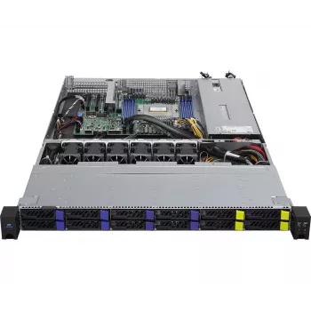 ASRock 1U8S4E-GENOA/2T Server-Barebone SoC-Sockel SP5 (LGA 6096) Rack (1U)