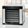 ROMMELSBACHER DA 950, Schwarz, Edelstahl, Edelstahl, LCD, 99 h, 6000 cm², 380 x 394 mm