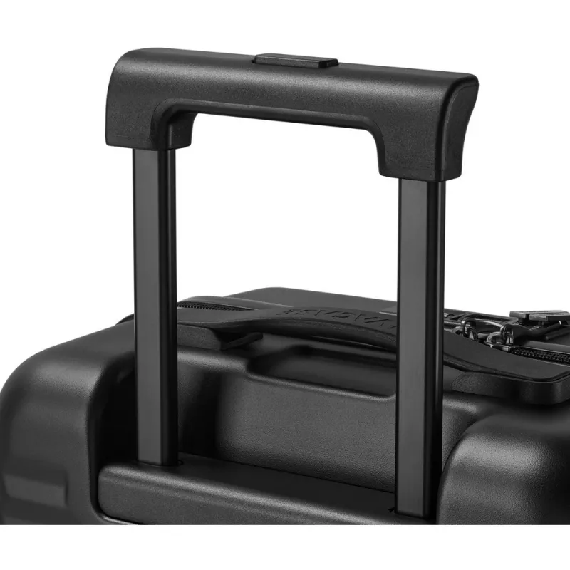 Kabinenkoffer Rivacase Clark ECO 8181 — kompakter Handgepäckkoffer, schwarz