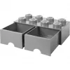 Room Copenhagen - LEGO Brick Drawers 8 - Grau (40061740) (40061740)