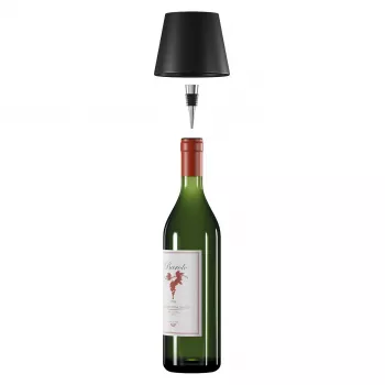 RealPower TableLight 360 3W LED-Tischleuchte Schwarz IP44