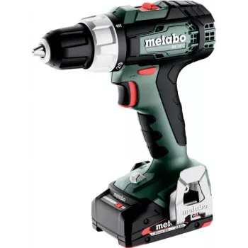 Akku-Bohrschrauber Metabo BS 18 L mit 2x 2Ah Akkus und metaBOX