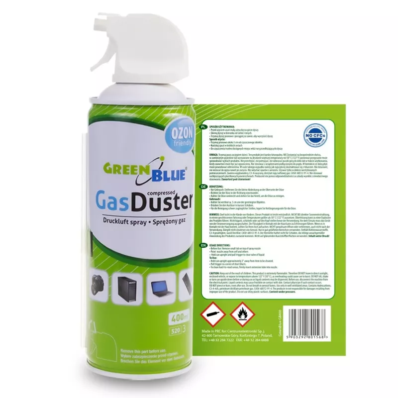 Druckluft GreenBlue GB400 400ml Pistolenzerstäuber - Pistolenspray
