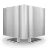 Streacom DB4 lüfterloses Cube-Gehäuse + Nano 120 Watt Netzteil - Silber