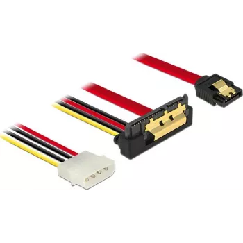SATA-Kabel DeLOCK 85231 0,3 m SATA 7-Pin + Molex 4-Pin