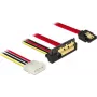 SATA-Kabel DeLOCK 85231 0,3 m SATA 7-Pin + Molex 4-Pin